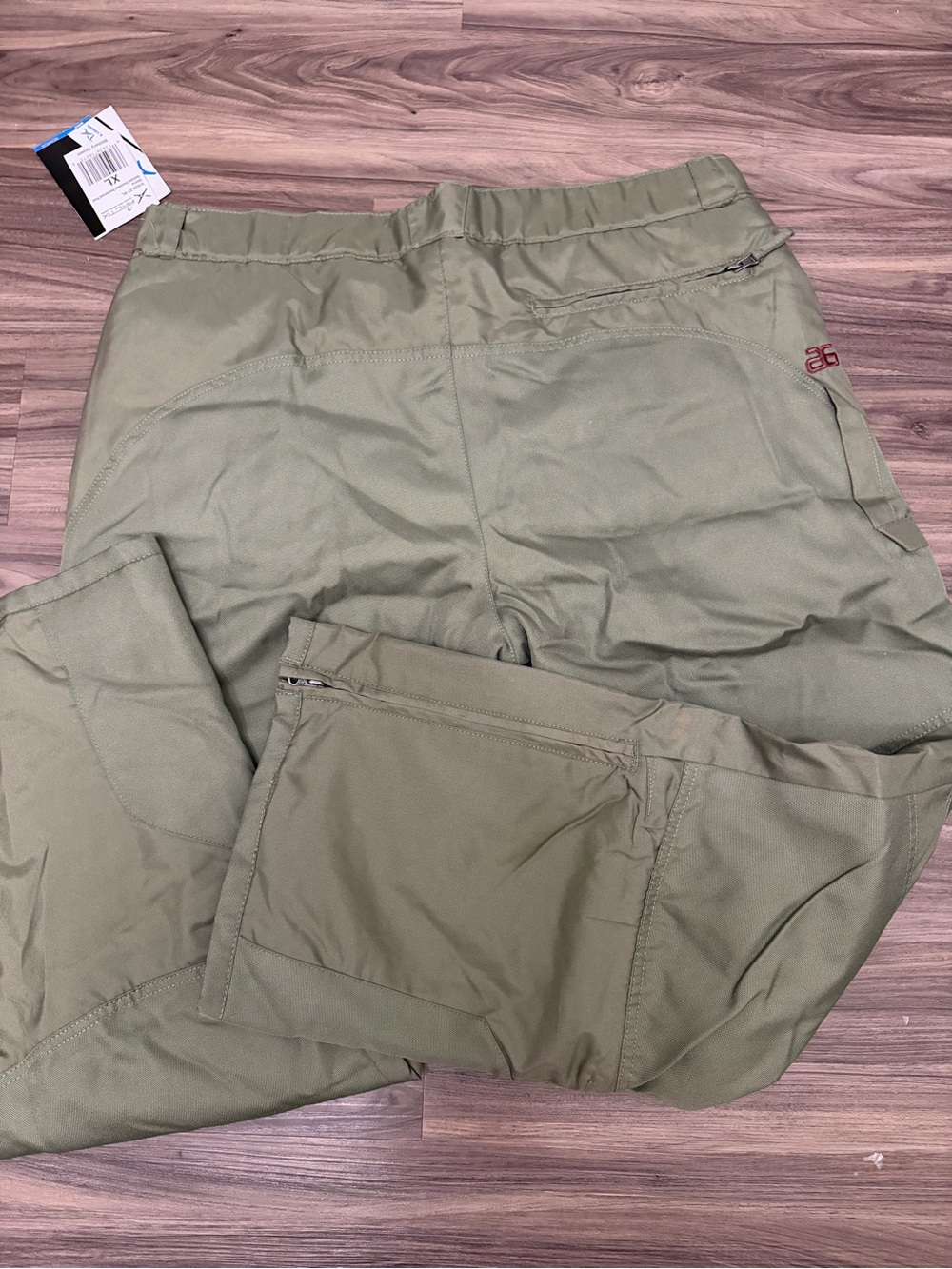 NWT Arctix Snow Pants Mens XL Beige Insulated Snowsports Ski Pants - Picture 5 of 8